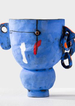 umjelo wokuzala - dimension 17cm H x 17.5 cm W - Blue R4500